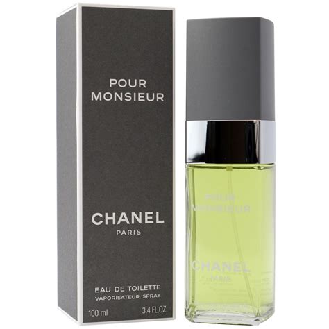 chanel pour monsieur eau de toilette spray 100ml|chanel pour monsieur concentree.